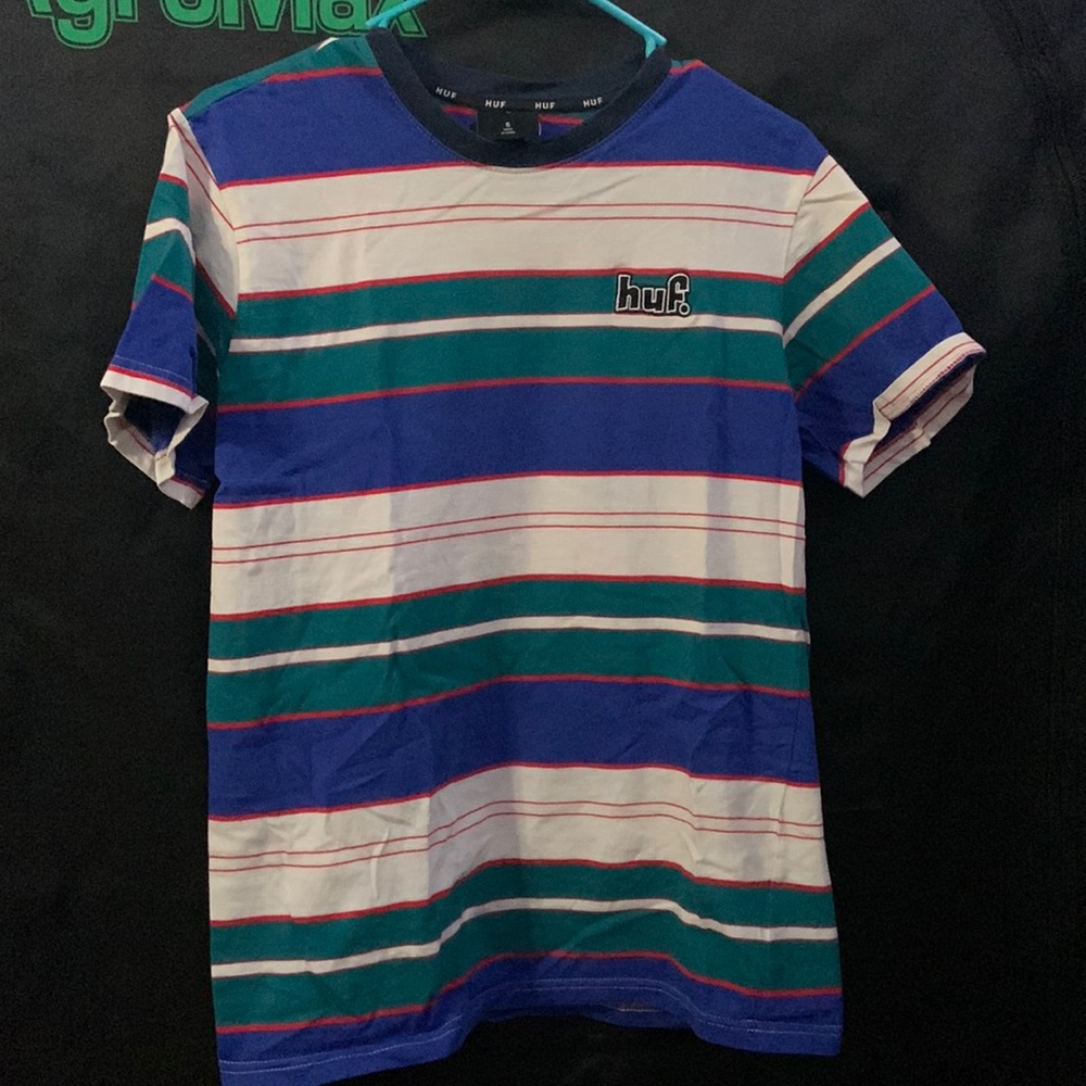Huf Striped T Shirt
